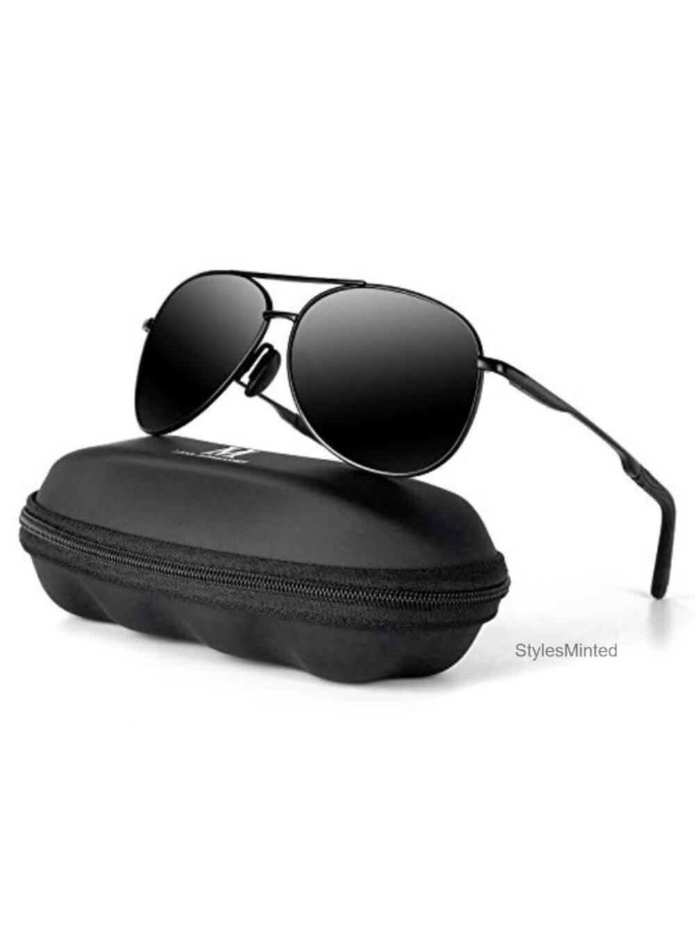 Polarized Aviator Sunglasses UV400 Protection Lightweight Driving Fishing Sports